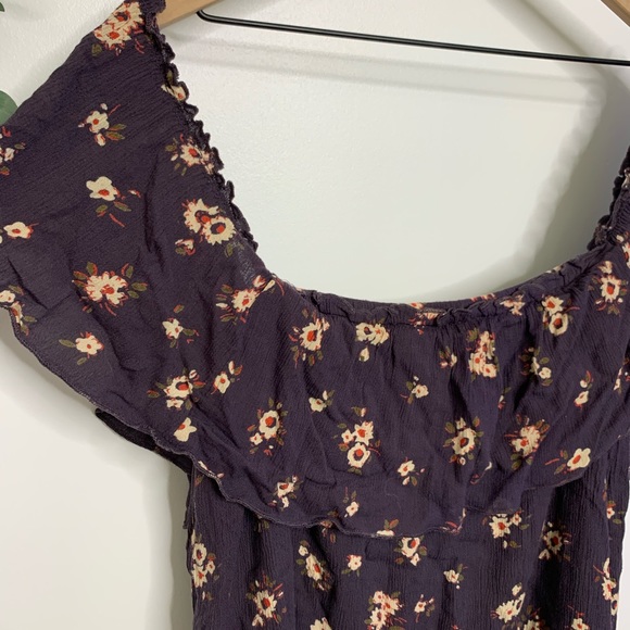 UO Kimchi Blue off the shoulder floral dress - Picture 3 of 8